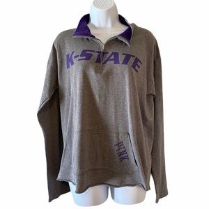 VS Pink Kansas State Wildcats pullover L